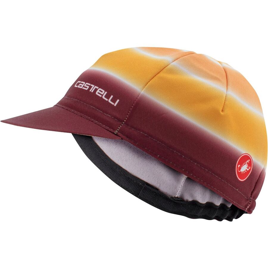 (取寄) カステリ ドルチェ サイクリング キャップ Castelli Dolce Cycling Cap Sand/Bordeaux