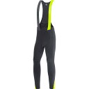 (取寄) ゴアウェア メンズ C5 サーモ ビブ タイツ+ - メンズ GOREWEAR men C5 Thermo Bib Tights+ - Men's Black/Neon Yellow
