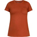 (取寄) シェドリー レディース ザ ポケット ティー ジャージ - ウィメンズ SHREDLY women the POCKET TEE jersey - Women's Terracotta 1