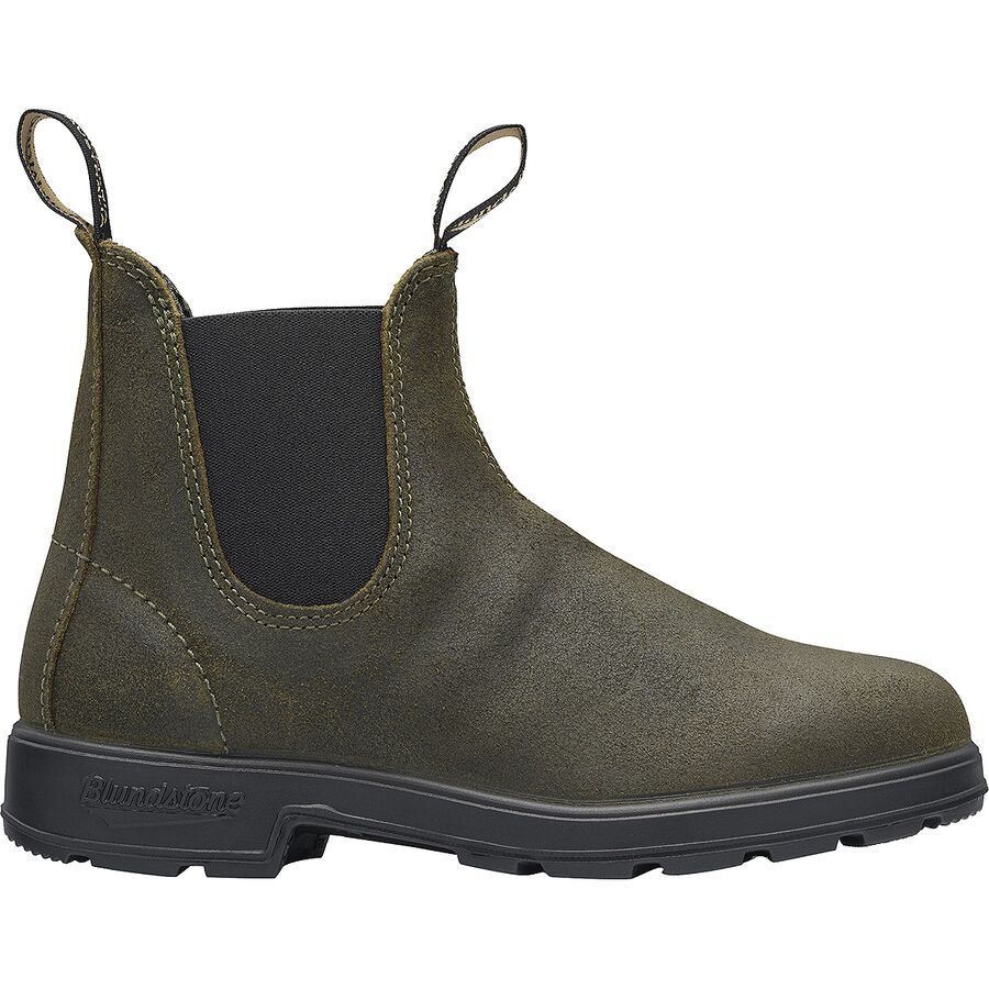 (取寄) ブランドストーン レディース オリジナル スエード ブーツ - ウィメンズ Blundstone women Original Suede Boots - Women's #1615 - Dark Olive