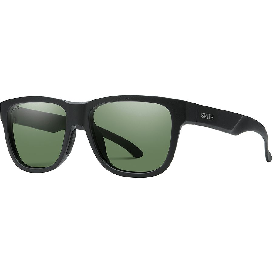 () X~X [_E X2 N}|bv |[CYh TOX Smith Lowdown Slim2 ChromaPop Polarized Sunglasses Matte Black/Polarized Gray Green