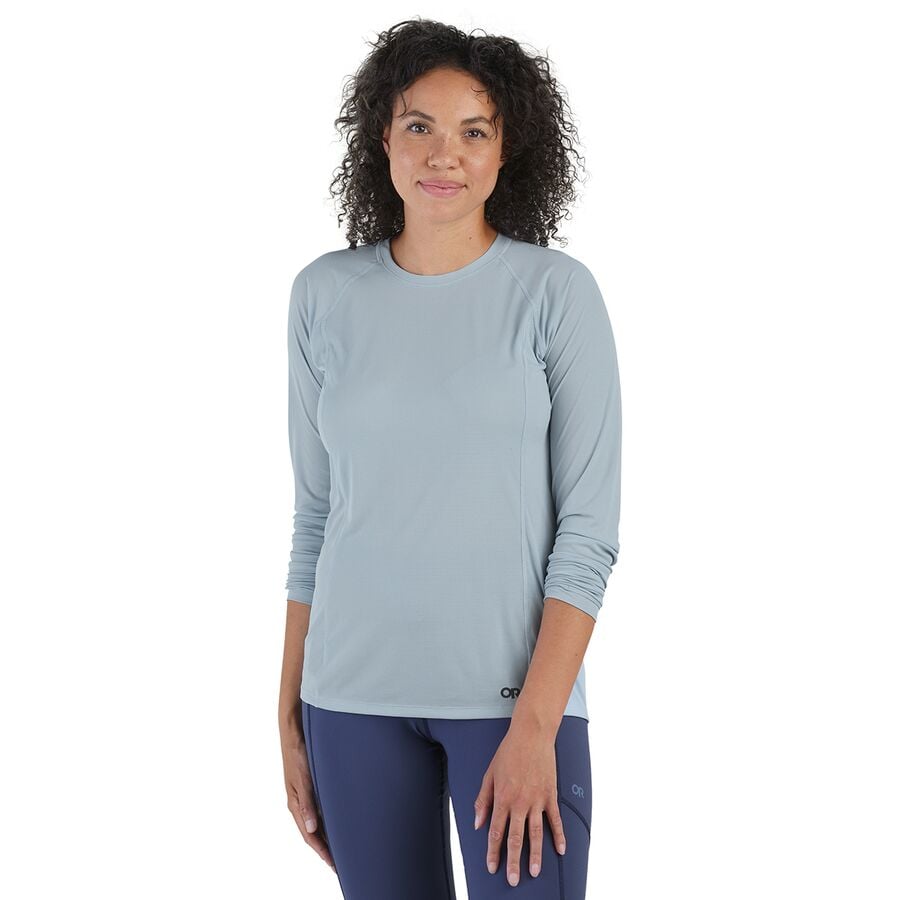 () ȥɥ ꥵ ǥ  - T- -  Outdoor Research women Echo Long-Sleeve T-Shirt - Women's Arctic