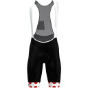 (取寄) サンティーニ メンズ ツアー ドゥ フランス オフィシャル コム リーダー ビブ ショート - メンズ Santini men Tour de France Official KOM Leader Bib Short - Men's Nero
