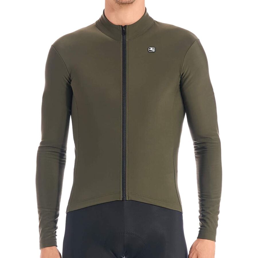 (取寄) ジョルダーナ メンズ シルバーライン サーマル ロング-スローブ ジャージ - メンズ Giordana men Silverline Thermal Long-Sleeve Jersey - Men's Green