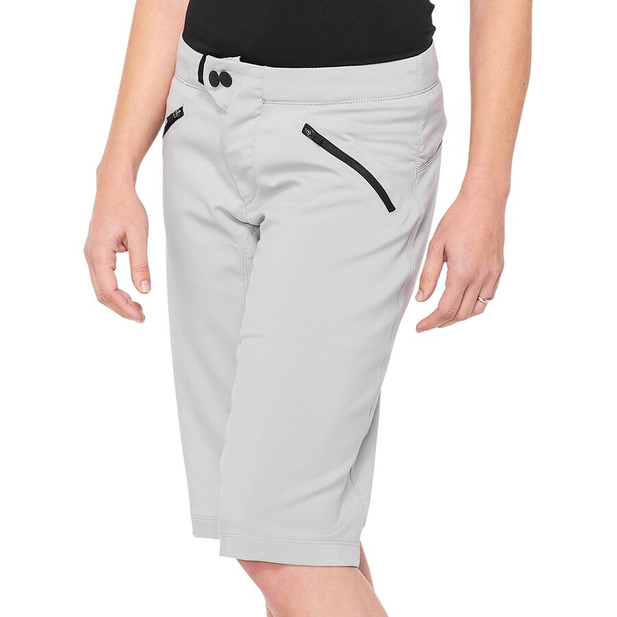 (取寄) 100% レディース ライドキャンプ ショート - ウィメンズ 100% women Ridecamp Short - Women's Gray