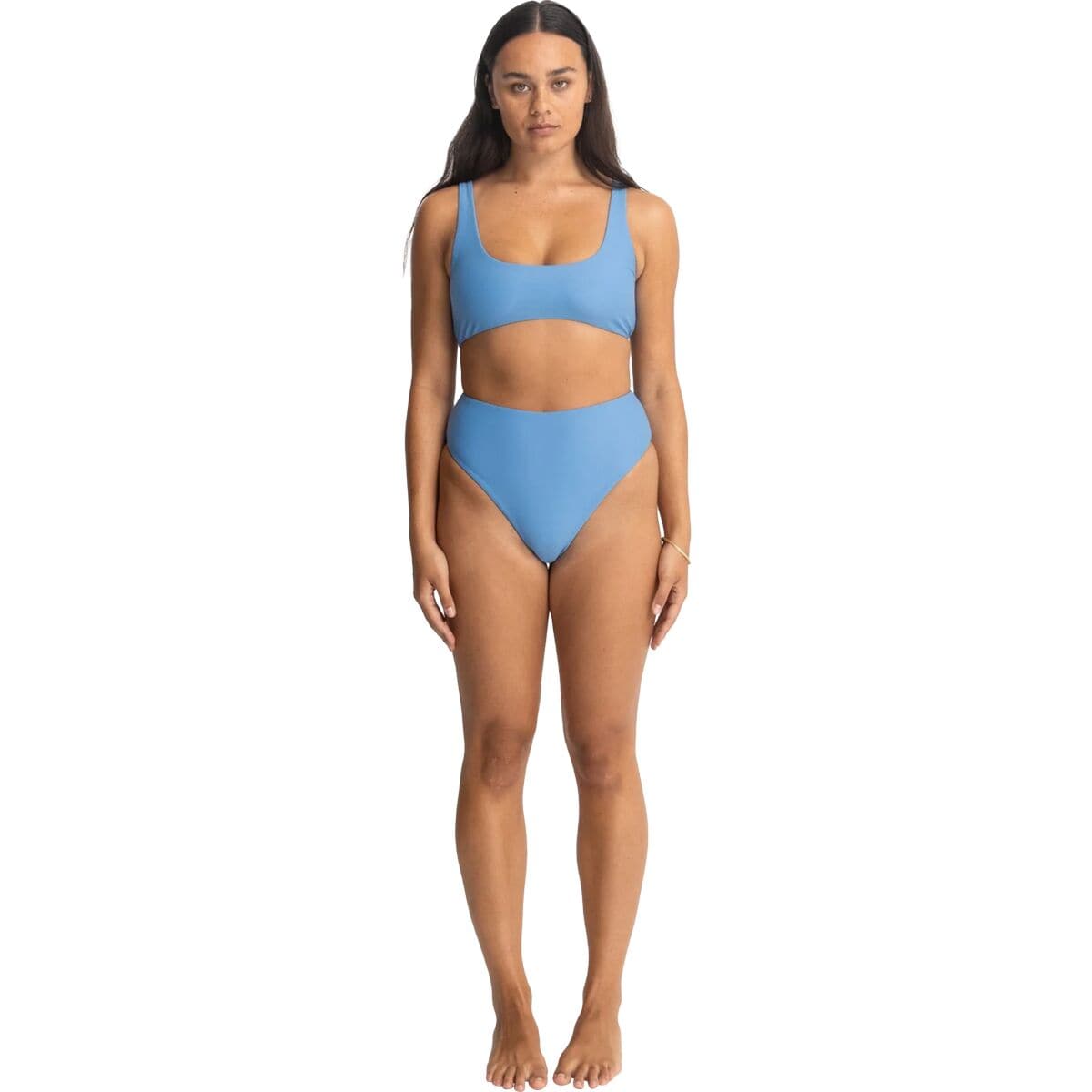 (取寄) リズム レディース クラシック クロップ ビキニ トップ - ウィメンズ Rhythm women Classic Crop Bikini Top - Women's Blue