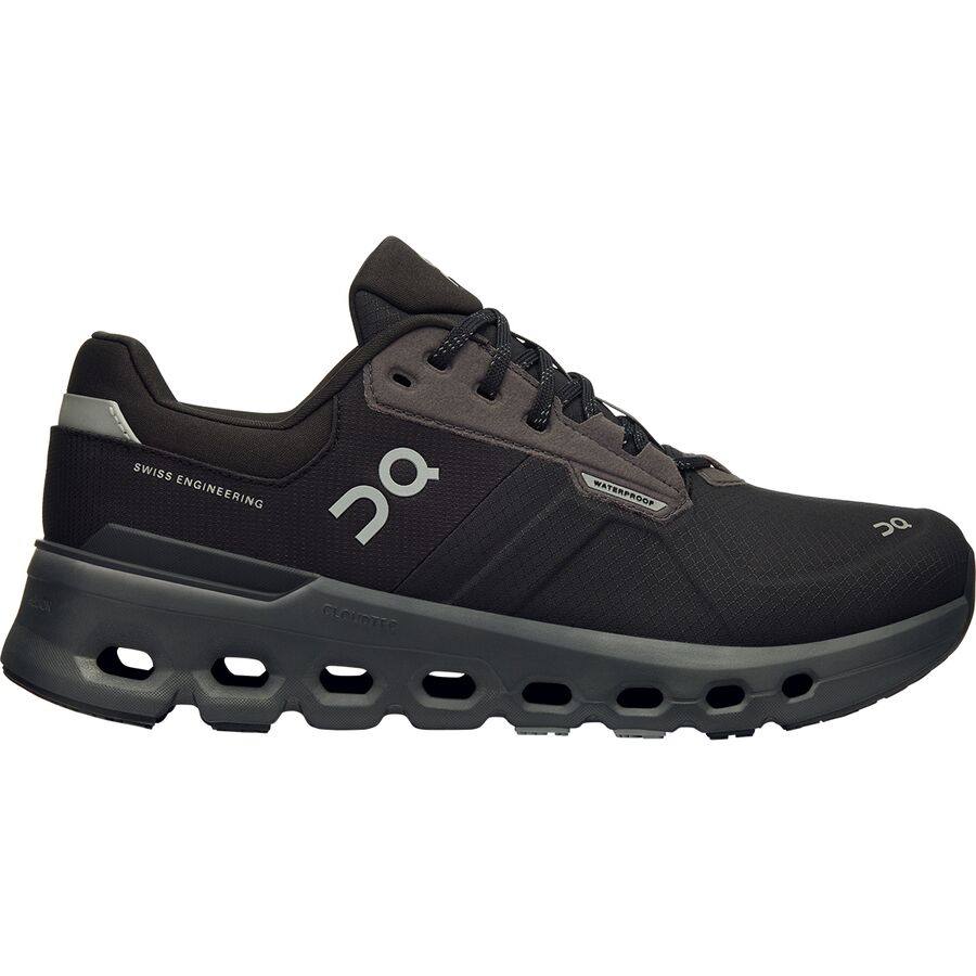 (取寄) オンランニング レディース クラウドランナー 2 ウォータープルーフ シューズ - ウィメンズ On Running women Cloudrunner 2 Waterproof Shoe - Women's Magnet/Black