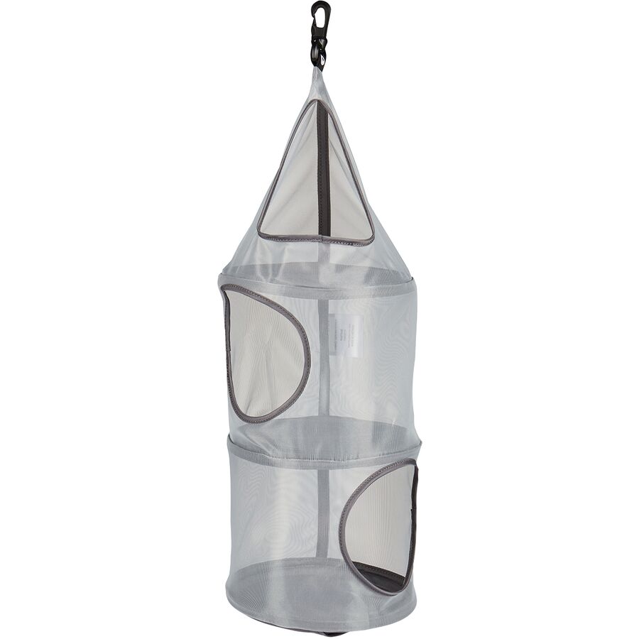 () ޡå Сɥϥ 3- ϥ󥮥 ƥ ʥ Marmot Birdhouse 3-Shelf Hanging Tent Organizer Steel Onyx
