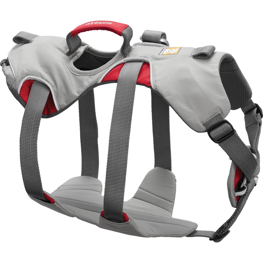 () ե ֥Хå ϡͥ Ruffwear Doubleback Harness Cloudburst Gray