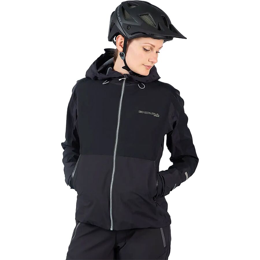 (取寄) エンデューラ レディース MT500 ウォータープルーフ ジャケット - ウィメンズ Endura women MT500 Waterproof Jacket - Women's Black