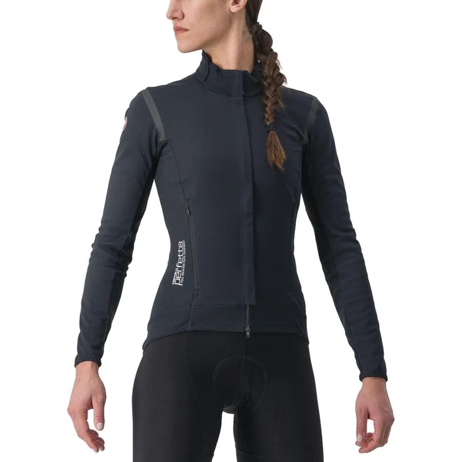 (取寄) カステリ レディース ペルフェット ロース 2 ジャケット - ウィメンズ Castelli women Perfetto RoS 2 Jacket - Women's Light Black/Black(4)