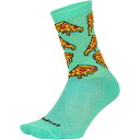 (取寄) デフィート エアイーター 6インチ ソック DeFeet Aireator 6in Sock Pizza