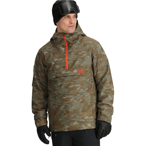 (取寄) アウトドア リサーチ メンズ スノースクリュー アノラック - メンズ Outdoor Research men Snowcrew Anorak - Men's Ranger Green Camo (取寄) アウトドア リサーチ メンズ スノースクリュー アノラック - メンズ Outdoor Research men Snowcrew Anorak - Men's Ranger Green Camo