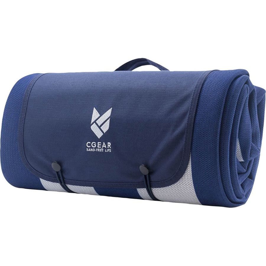 (取寄) エヌアールエス Cギア サンドライト サンド-フリー マット NRS CGear Sandlite Sand-Free Mat Navy Blue Stripe