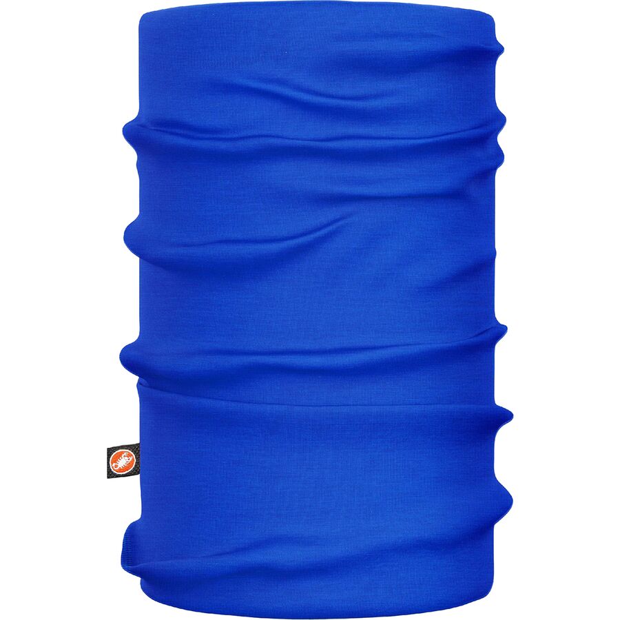 (取寄) カステリ メリノ ネックウォーマー Castelli Merino Neckwarmer Surf Blue