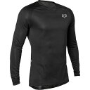 (取寄) フォックスレーシング メンズ テクベース ロングスリーブ ベースレイヤー- - メンズ Fox Racing men TecBase Long-Sleeve Baselayer - Men's Black