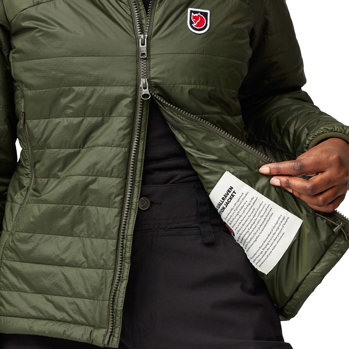 (取寄) フェールラーベン レディース エクスペディション X-ラット フーデット ジャケット - ウィメンズ Fjallraven women Expedition X-latt Hooded Jacket - Women's Deep Forest