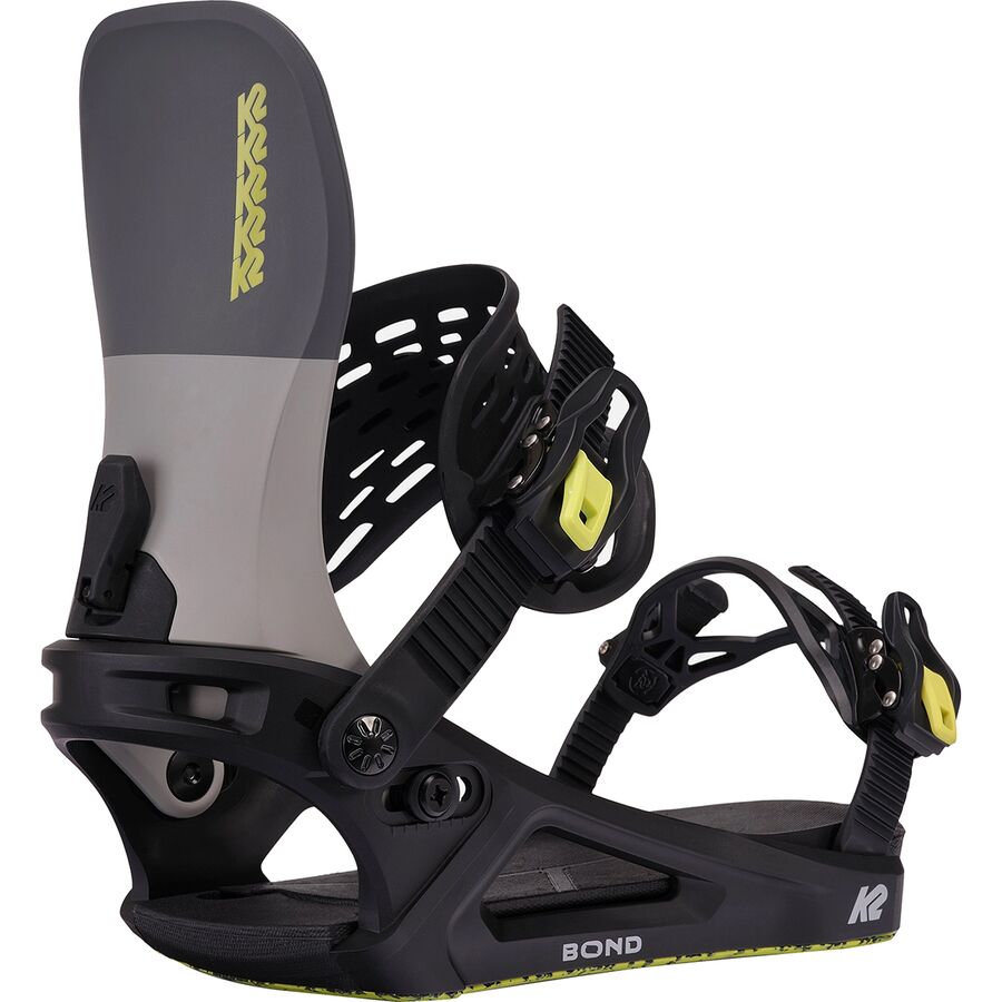 (取寄) ケーツー ボンド スノーボード バインディング - 2025 K2 Bond Snowboard Binding - 2025 Grey