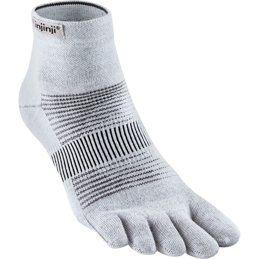 () 󥸥  饤ȥ ߥ-롼 å Injinji Run Lightweight Mini-Crew Soc...