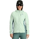 (取寄) アウトドア リサーチ レディース デビエーター パーカー - ウィメンズ Outdoor Research women Deviator Hoodie - Women's Fresh Mint/Neptune