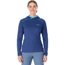 (取寄) ラブ レディース フォース パーカー - ウィメンズ Rab women Force Hoodie - Women's Nightfall Blue(4)