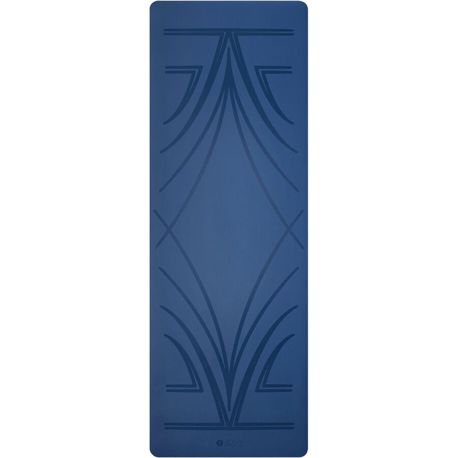 (取寄) ヨガ デザイン ラボ インフィニティ ヨガ マット Yoga Design Lab Infinity Yoga Mat Diamond Align Navy
