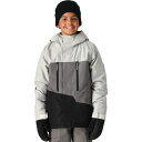 (取寄) シックスエイトシックス ボーイズ ゲオ インサレーテッド ジャケット - ボーイズ 686 boys Geo Insulated Jacket - Boys' White Heather Colorblock