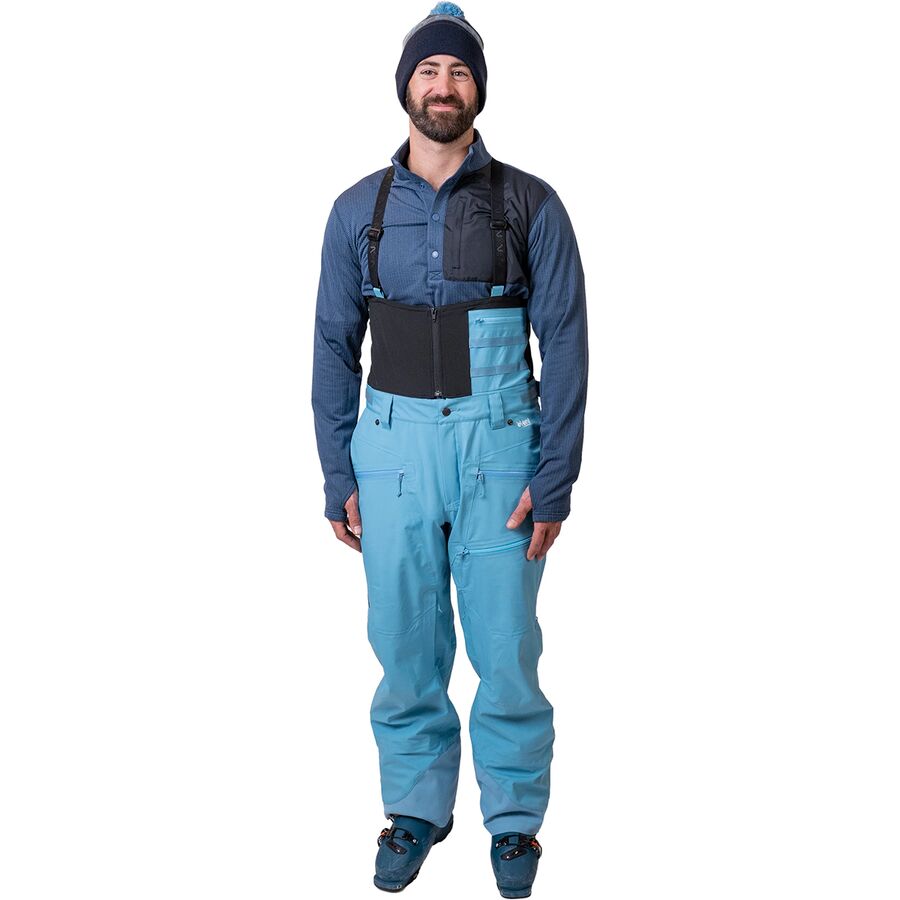 () tC[ Y RpEh ru pc - Y Flylow men Compound Bib Pant - Men's Tahoe