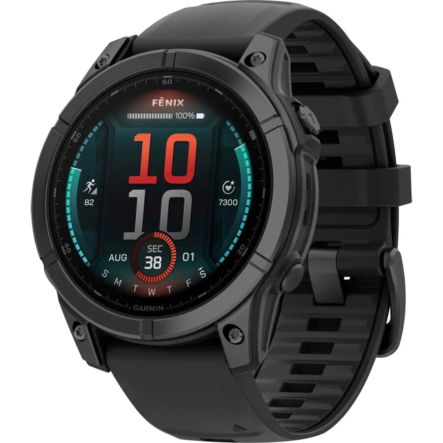 () ߥ ե˥å E ݡ å Garmin fenix E AMOLED Sport Watch Slate G...