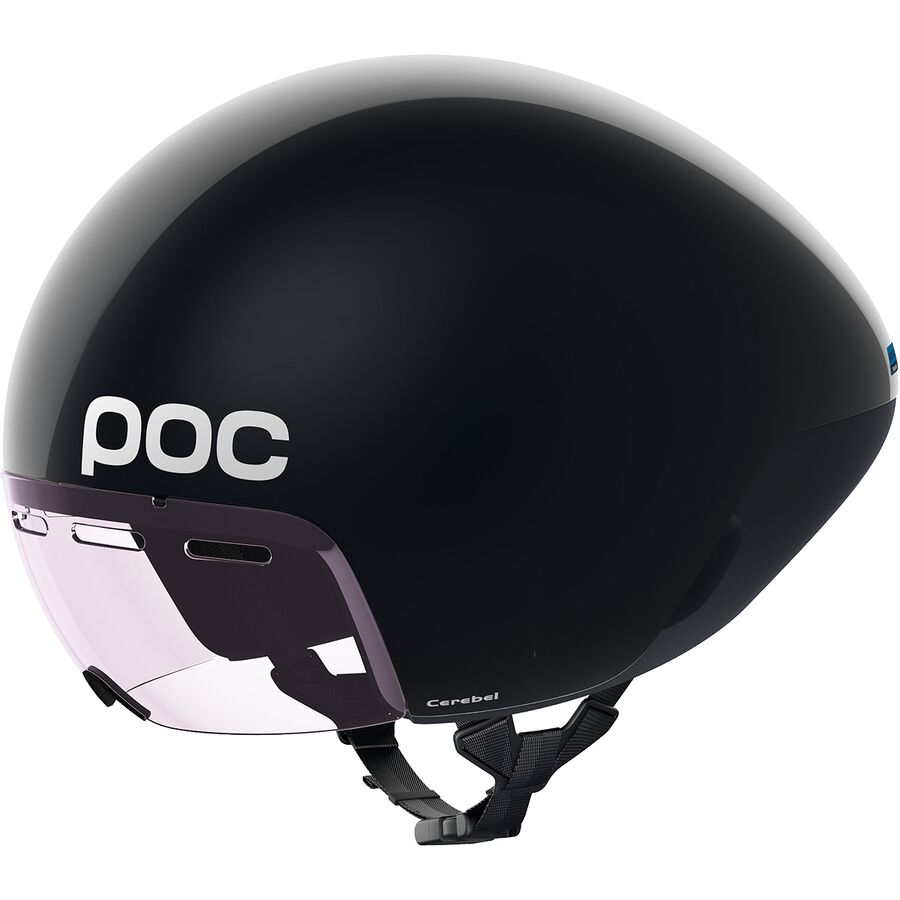 () POC ٥ 졼ǡ إå POC Cerebel Raceday Helmet Uranium Black