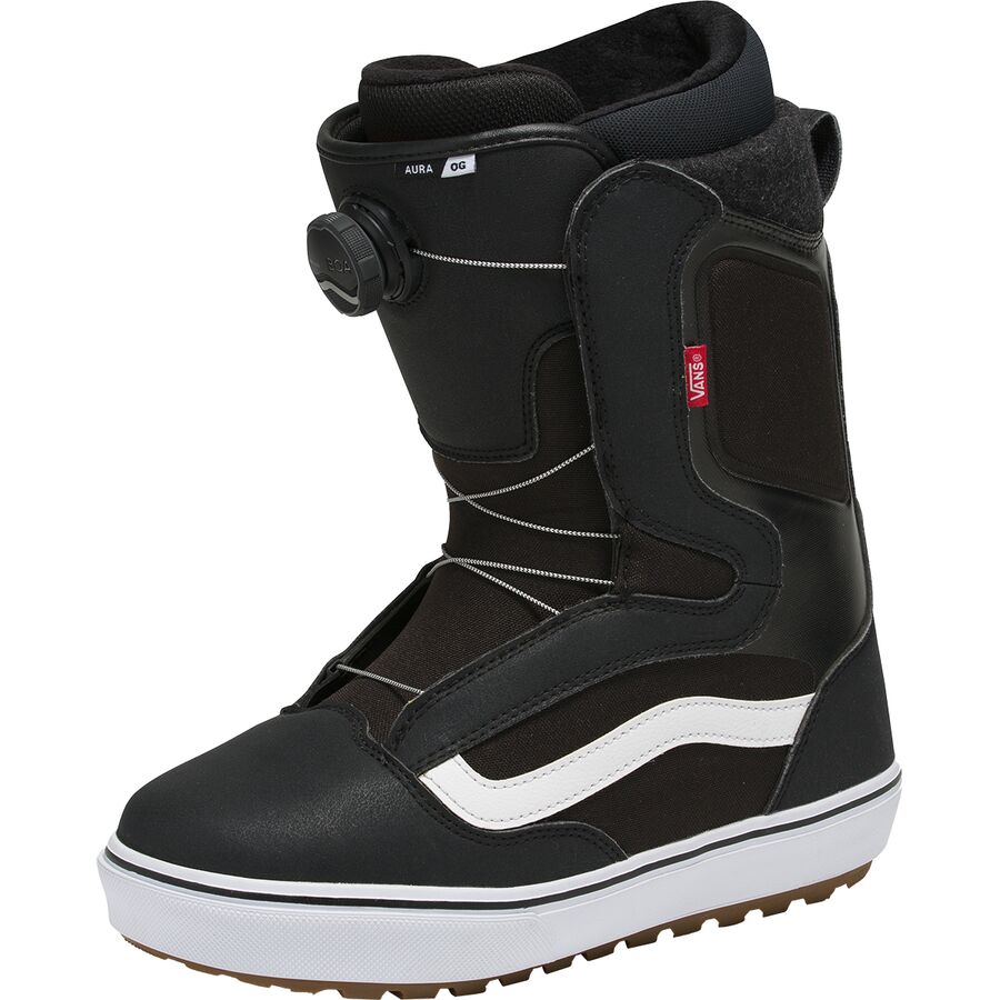 (取寄) バンズ オーラ OG ボア スノーボード ブート - 2025 Vans Aura OG BOA Snowboard Boot - 2025 Black/White 20