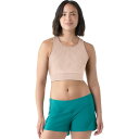 (取寄) スマートウール レディース イントラニット クロップ ブラ - ウィメンズ Smartwool women Intraknit Crop Bra - Women's Pink Sugar Heather(4)