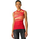 (取寄) カステリ レディース インサイダー 2 スリーブレス ジャージ - ウィメンズ Castelli women Insider 2 Sleeveless Jersey - Women's Hibiscus/Soft Orange