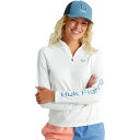 (取寄) ハック レディース アイコン ロング-スローブ パーカー - ウィメンズ Huk women Icon Long-Sleeve Hoodie - Women's White(4)