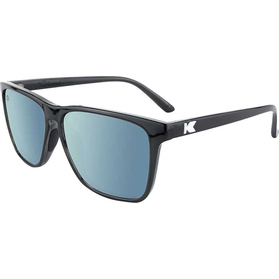 () mbNAEh t@Xg [Y X|[c |[CYh TOX Knockaround Fast Lanes Sport Polarized Sunglasses Jelly Black/Sky Blue