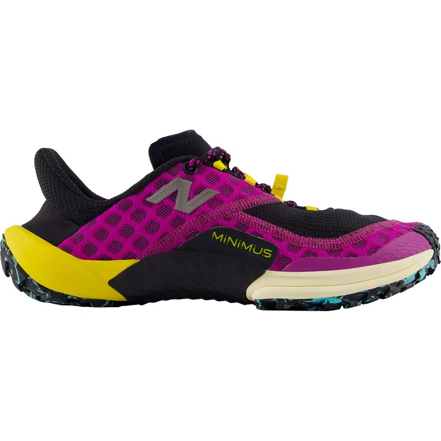 (取寄) ニューバランス スニーカー レディース ミニマス トレイル ランニング シューズ - ウィメンズ New Balance women Minimus Trail Running Shoe - Women's Purple Fuchsia/Black/Ginger Lemon/Black Metallic