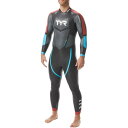 (取寄) TYR メンズ ハリケーン キャット3 ウェットスーツ - メンズ TYR men Hurricane CAT3 Wetsuit - Men's Bl...