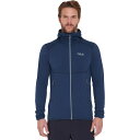(取寄) ラブ メンズ フーデット ジャケット - メンズ Rab men Evolute Hooded Jacket - Men's Tempest Blue
