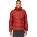 (取寄) ラブ メンズ マイクロライト アルパイン ダウン ジャケット - メンズ Rab men Microlight Alpine Down Jacket - Men's Tuscan Red