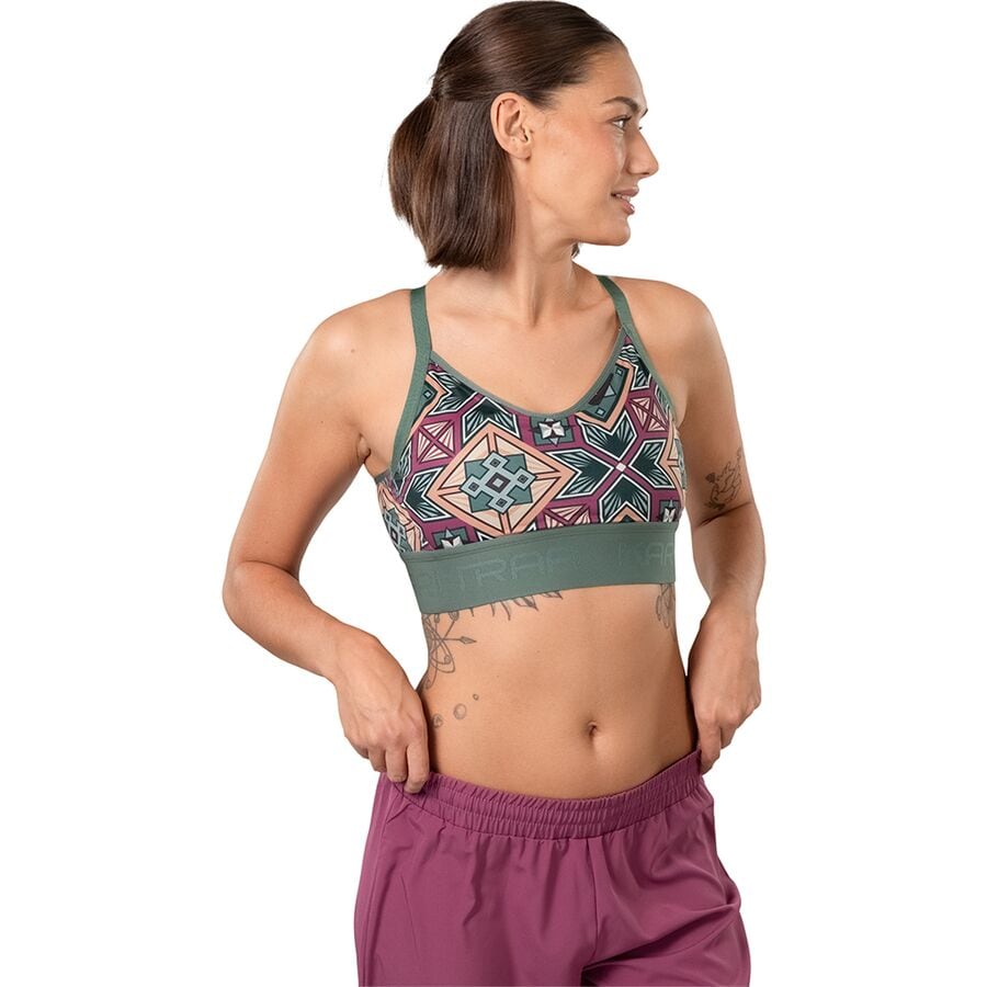 (取寄) カリトラ レディース フロヤ プリンテッド スポーツ ブラ - ウィメンズ Kari Traa women Froya Printed Sports Bra - Women's Murk