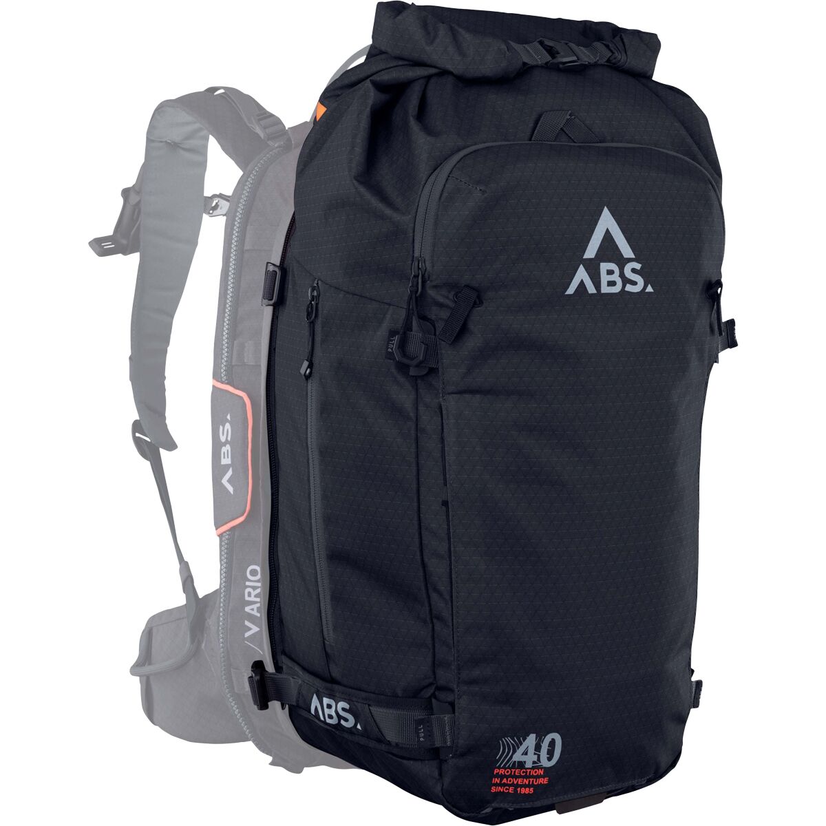 (取寄) ABSアバランチレスキューデバイス 40L パック ABS Avalanche Rescue Devices ZipOn 40L Pack Dark Slate