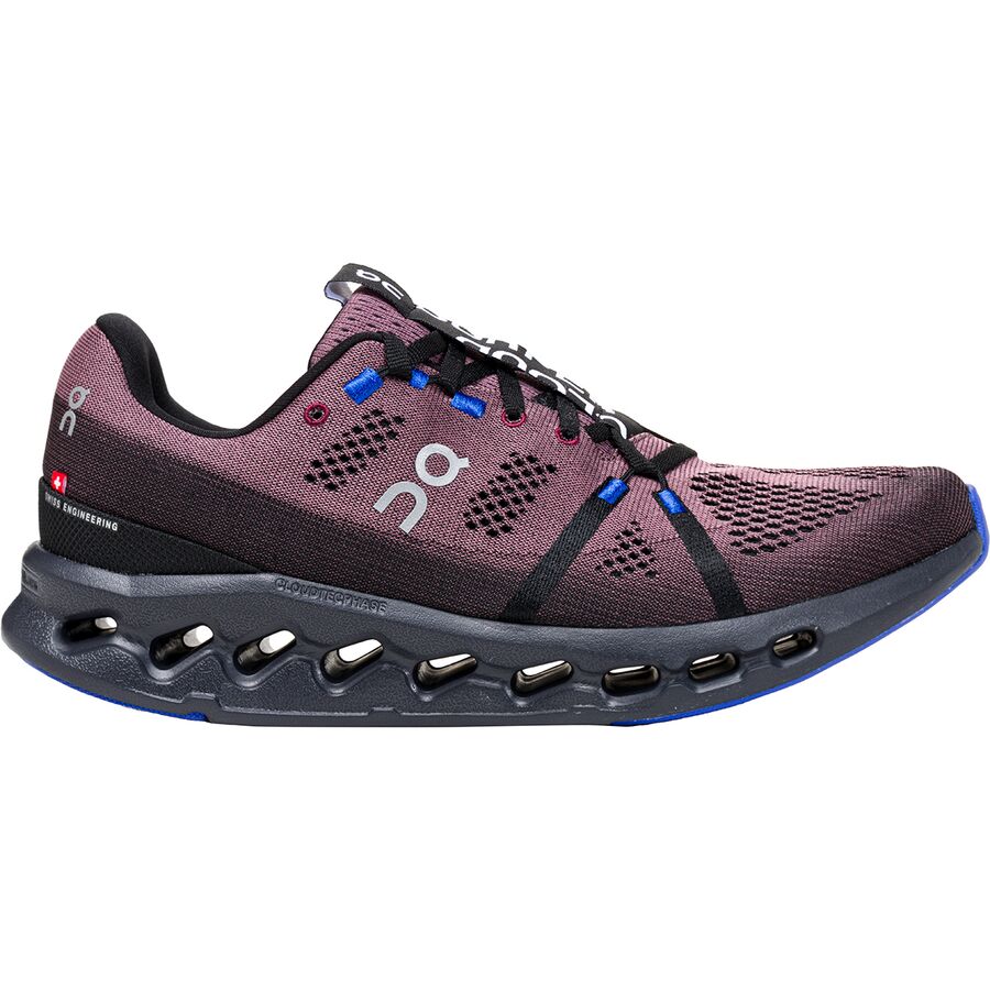 (取寄) オンランニング メンズ クラウドサーファー ランニング シューズ - メンズ On Running men Cloudsurfer Running Shoe - Men's Black/Cobalt