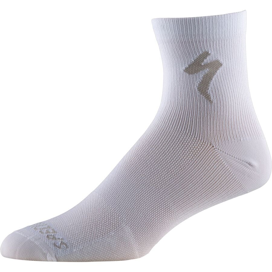 (取寄) スペシャライズド ソフト エアー ロード ミッド ソック Specialized Soft Air Road Mid Sock White