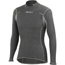 (取寄) カステリ メンズ フランドル ウォーム ロングスリーブ ベースレイヤー- - メンズ Castelli men Flanders Warm Long-Sleeve Baselayer - Men's Grey