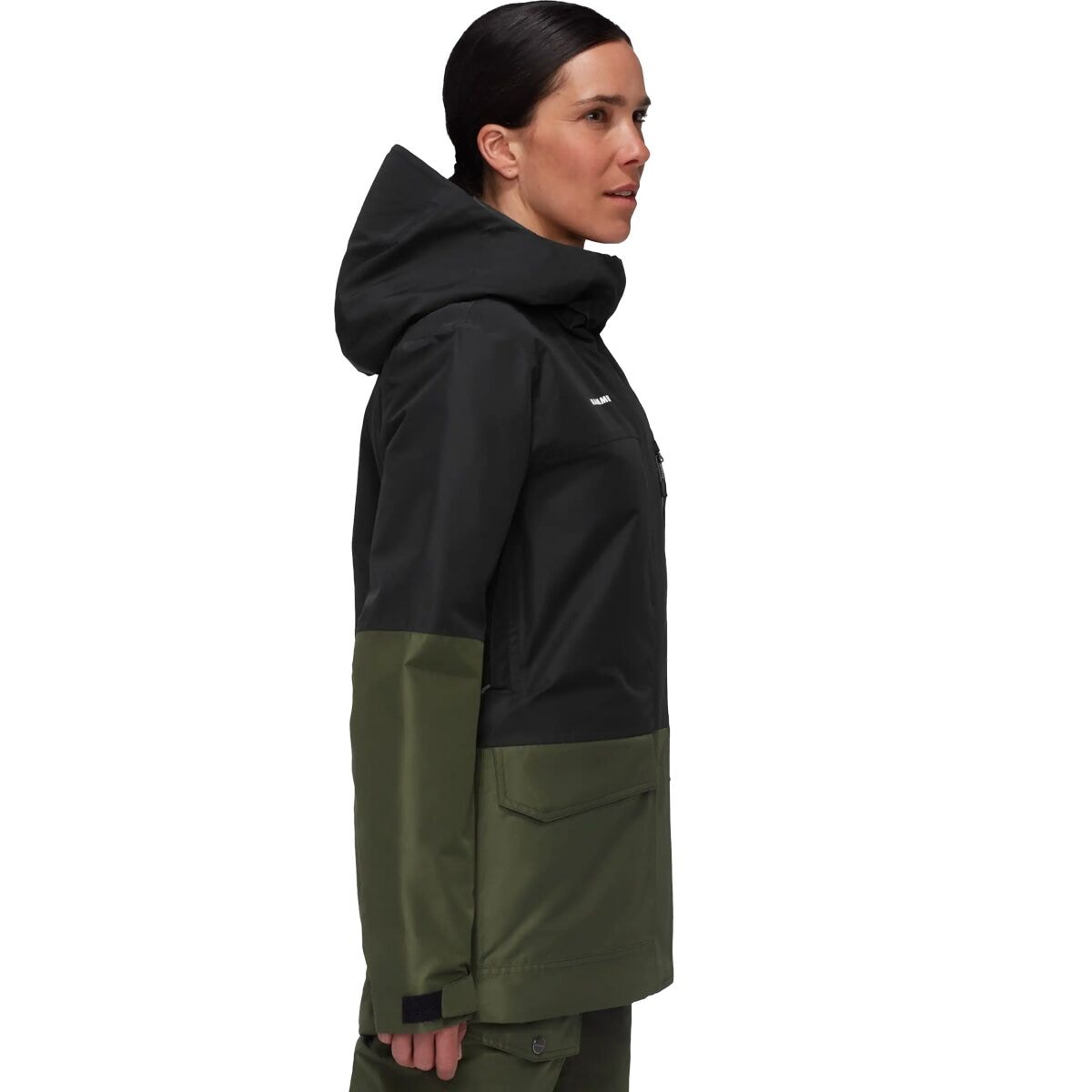 (取寄) マムート レディース フォール ライン HS サーモ フーデット ジャケット - ウィメンズ Mammut women Fall Line HS Thermo Hooded Jacket - Women's Dark Marsh/Black