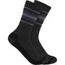 (取寄) レディース シンセティック-ウール ブレンド クルー ソック - 2-パック - ウィメンズ Carhartt Gloves women Synthetic-Wool Blend Crew Sock - 2-Pack - Women's Black