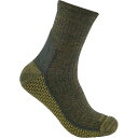 (取寄) メンズ フォース グリッド シンセティック-メリノ ウール ブレンド クオーター ソック - メンズ Carhartt Gloves men Force Grid Synthetic-Merino Wool Blend Quarter Sock - Men's Olive