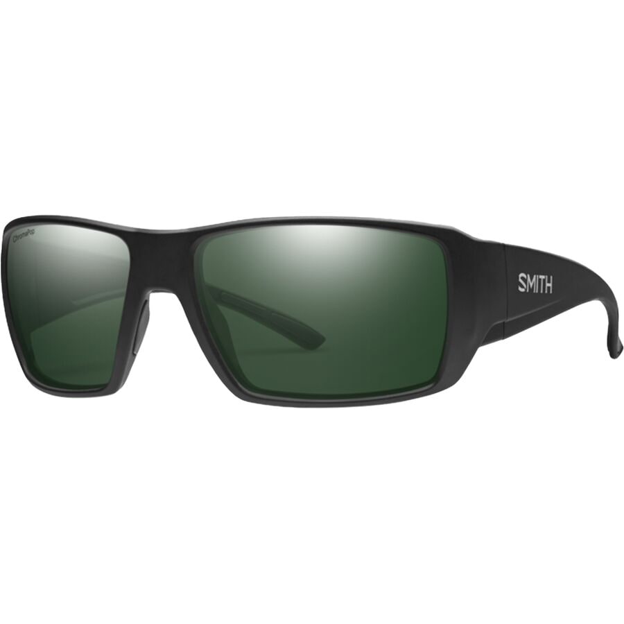 () X~X KCY `CX Xl N}|bv |[CYh TOX Smith Guide's Choice XL ChromaPop Polarized Sunglasses Matte Black/ChromaPop Polarized Gray Green