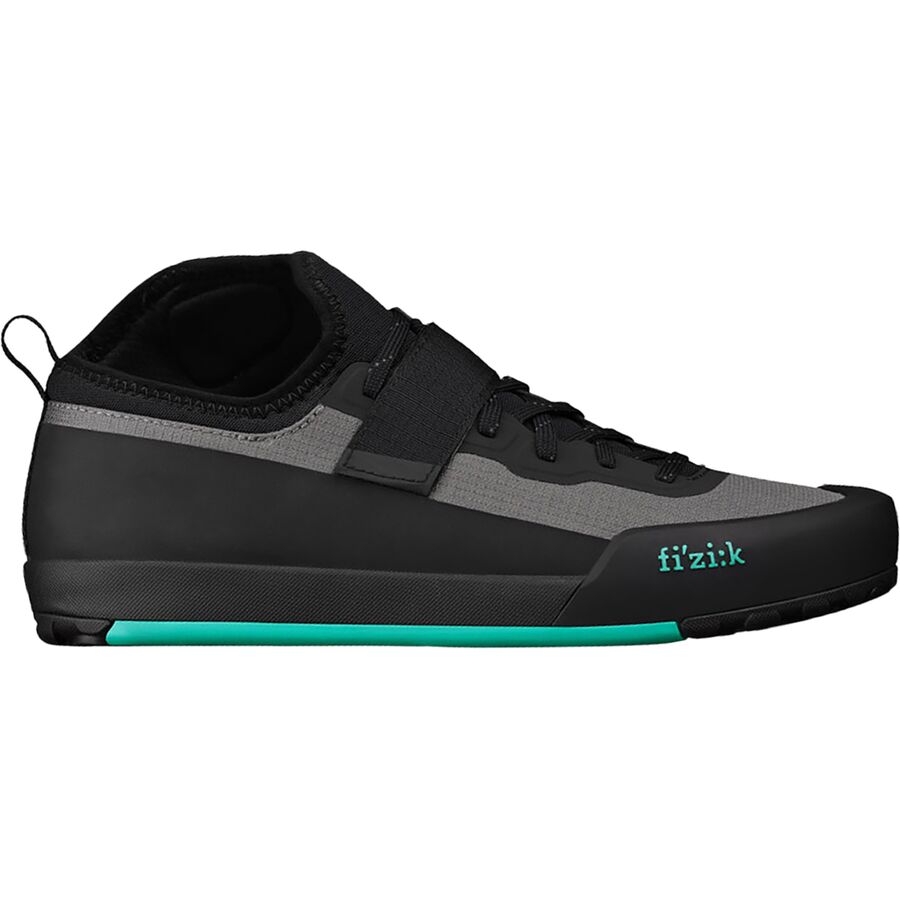 (取寄) フィジーク メンズ グラヴィータ テンサー フラッツ ペダル シューズ - メンズ Fi'zi:k men Gravita Tensor Flat Pedal Shoe - Men's Gray/Aqua Marine