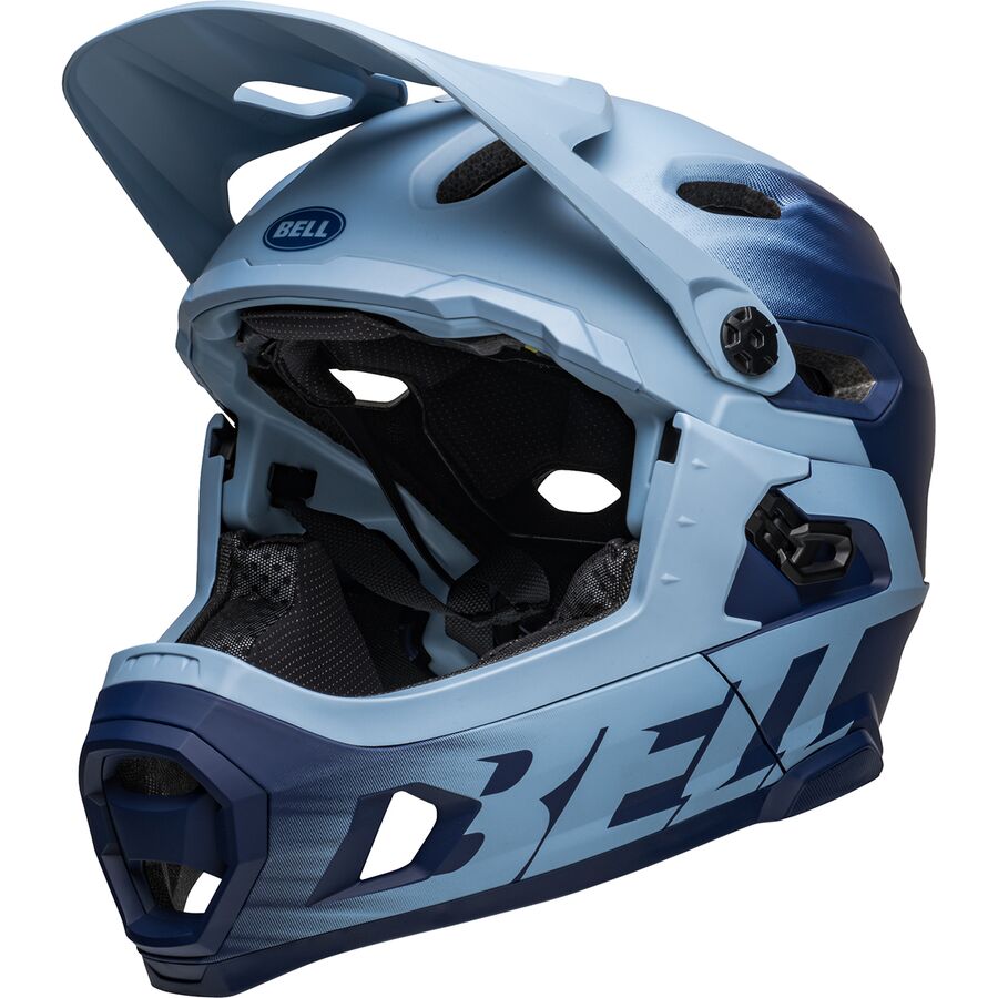 (取寄) ベル スーパー DH ミプス ヘルメット Bell Super DH Mips Helmet Matte Light Blue/Navy